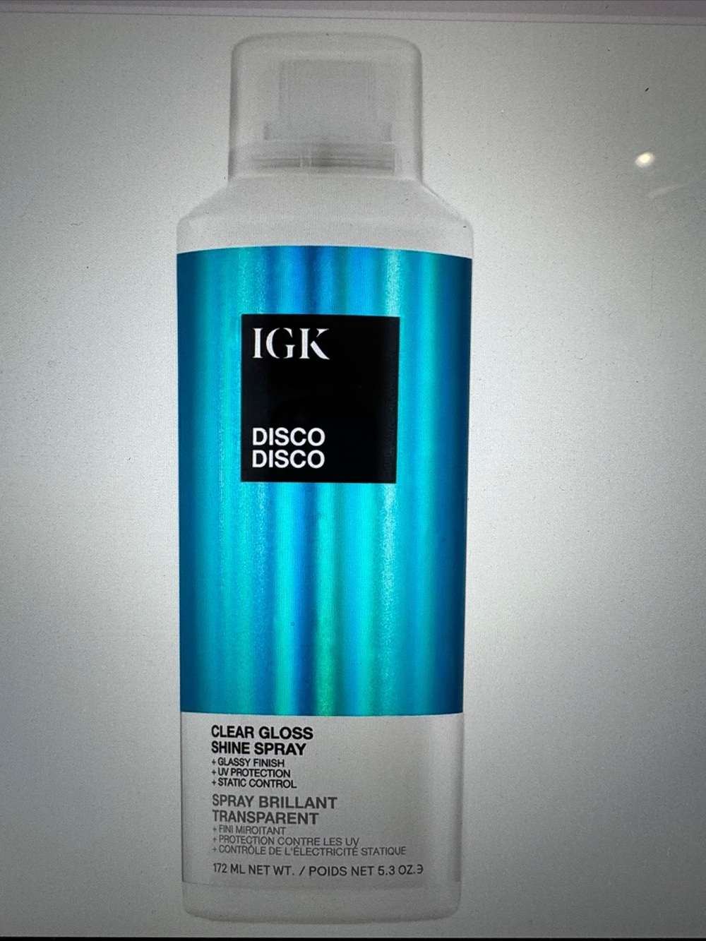IGK Disco Disco Clear Gloss Shine Spray 5.3 oz